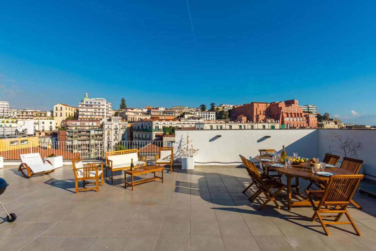 Poerio Rooftop Luxury Apartament Neapel Exterior foto